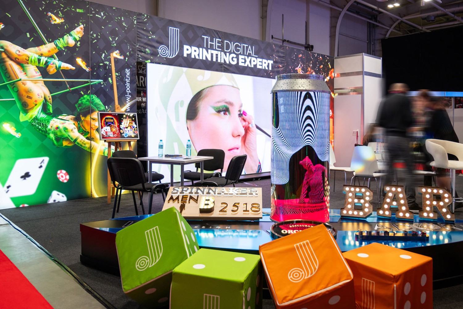 Изложбен щанд на J Point на Bege Expo 2024
